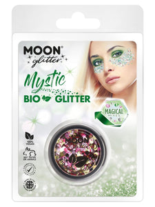 Make Up & Prosthetics - Horror Make Up Mystic Bio Chunky Glitter Enchanted Clamshell 3g Each