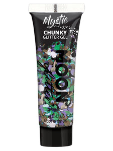 Make Up & Prosthetics - Horror Make Up Mystic Chunky Glitter Gel Galaxy 12ml Each