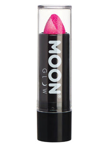 Make Up & Prosthetics - Horror Make Up Neon UV Glitter Lipstick Magenta 5g Each