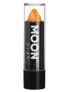 Make Up & Prosthetics - Horror Make Up Neon UV Glitter Lipstick Orange 5g Each