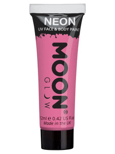 Make Up & Prosthetics - Horror Make Up Pastel Neon UV Face Paint Pastel Pink 12ml Each