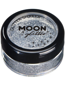 Make Up & Prosthetics - Horror Make Up Silver Classic Fine Glitter Shakers 5g Each