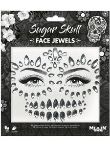 Make Up & Prosthetics - Horror Make Up Sugar Skull Face Jewels