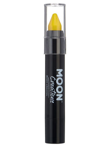 Make Up & Prosthetics - Horror Make Up Yellow Body Crayons 3.2g Each