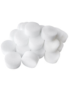 Make Up & Prosthetics - Make Up Kits White Foam Cosmetic Sponges Bag of 25