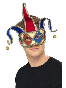 Mask - Masquerade Mask Venetian Musical Jester Eyemask