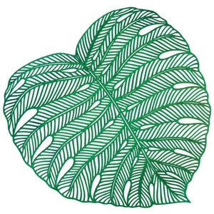 Tableware - Coasters & Doyley Banana Leaf Vinyl Placemat 37cm x 39cm Each