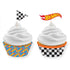Hot Wheels Cupcake Cases & Pick Set FSC 24pk