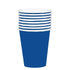 Bright Royal Blue HC Paper Cups FSC 354ml 20pk