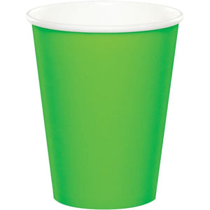 Tableware - Cups Fresh Lime Paper Cups 266ml 24pk