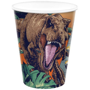 Tableware - Cups Jurassic Into The Wild HC Paper Cups 266ml 8pk