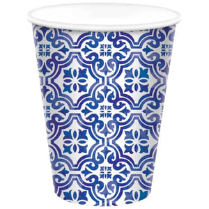 Tableware - Cups Mediterranean Paper Cup FSC HC 266ml 8pk