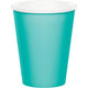 Tableware - Cups Teal Paper Cups 266ml 24pk