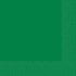 Festive Green Beverage Napkins 2-Ply FSC 40pk