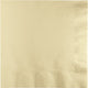 Tableware - Napkins Ivory Beverage Napkins 25cm x 25cm 50pk