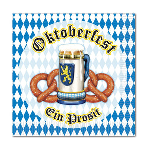 Tableware - Napkins Oktoberfest Beverage Napkins 16pk