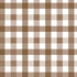 Teddy Brown Gingham Lunch Napkin FSC 16pk