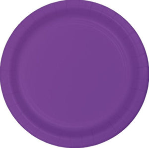 Tableware - Plates Amethyst Purple Banquet Paper Plates 26cm 24pk