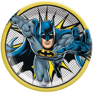 Tableware - Plates Batman Heros Unite NPC Paper Plates 23cm 8pk
