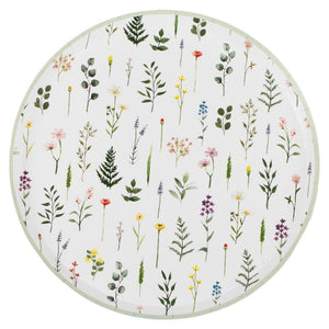 Tableware - Plates Bridal Bloom Floral Paper Plates 8pk