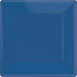 Bright Royal Blue NPC Square Paper Plates FSC 23cm 20pk