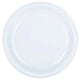 Tableware - Plates Clear Round Plastic Plates 26cm 20pk