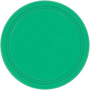 Tableware - Plates Festive Green NPC Round Paper Plates FSC 17cm 20pk