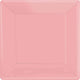 Tableware - Plates New Pink Square NPC Paper Dinner Plates FSC 23cm 20pk