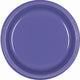 Tableware - Plates New Purple Round Plastic Plates 26cm 20pk