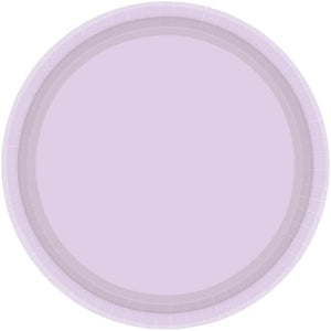 Tableware - Plates Pastel Lilac Round NPC Dessert Paper Plates FSC 17cm 20pk