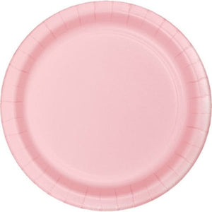 Tableware - Plates Pink Dinner Paper Plates 23cm 24pk