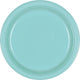 Tableware - Plates Robin's Egg Blue Lunch Plastic Plates 23cm 20pk