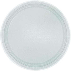 Tableware - Plates Silver Round Dinner Paper Plates NPC 23cm 20pk