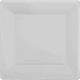 Tableware - Plates Silver Square NPC Dessert Paper Plates FSC 17cm 20pk