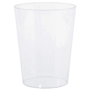 Tableware - Popcorn Boxes & Snack Containers Clear Plastic Large Cylinder Container 19cm Each