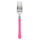 Tableware - Spoons, Forks, Knives & Tongs Bright Pink Premium Classic Choice Fork 20pk