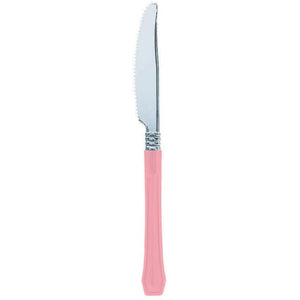 Tableware - Spoons, Forks, Knives & Tongs New Pink Premium Classic Choice Knife 20pk