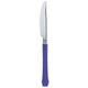 Tableware - Spoons, Forks, Knives & Tongs New Purple Premium Classic Choice Knife 20pk