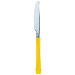 Tableware - Spoons, Forks, Knives & Tongs Yellow Sunshine Premium Classic Choice Knife 20pk