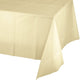 Tableware - Table Covers Ivory Plastic Tablecover 137cm x 274cm Each