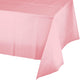 Tableware - Table Covers New Pink Plastic Rectangular Tablecover 137cm x 274cm Each