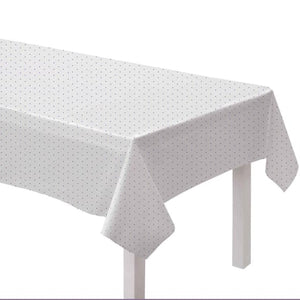 Tableware - Table Covers New Purple Dots Paper Tablecover FSC 137cm x 274cm Each