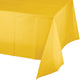 Tableware - Table Covers Yellow Sunshine Plastic Rectangular Tablecover 137cm x 274cm Each