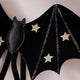 Wings & Wands Fancy Dress Black & Gold Bat Wings