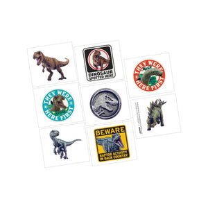 Jurassic Into The Wild Tattoos 8pk