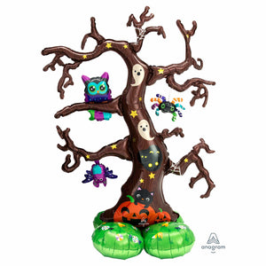 Amscan_OO Balloon - Airwalkers & Bouquets AirLoonz Halloween Creepy Tree Foil Balloon 111cm x 157cm Each