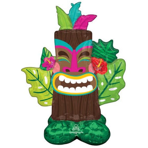 Balloon - Foil AirLoonz Tiki Head Balloon 101cm x 134cm Each