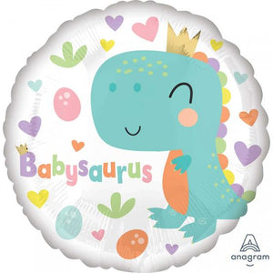 Amscan_OO Balloon - Foil Babysaurus Dinosaur Foil Balloon 45cm Each