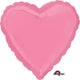 Amscan_OO Balloon - Foil Bright Bubble Gum Pink Heart Foil Balloon 45cm Each