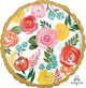 Amscan_OO Balloon - Foil Bright Floral Pattern Foil Balloon 45cm Each